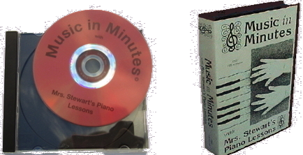 Picture of Mrs Stewarts Piano Lessons video tape for Piano Teacher and Group Teaching. A beginning Piano Method for Preschool, Adults, Children, Teachers, Homeschool and Group Teaching