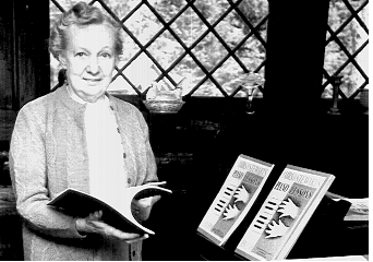 Mrs Elsie Stewart pictured with her piano at home.